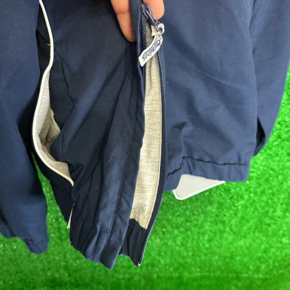 NFL Team Apparel Navy and Gray Pullover - Picture 3 of 4